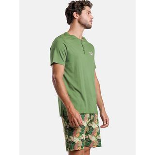 Admas  Pyjama Hausanzug Shorts T-Shirt Apres Sleep 