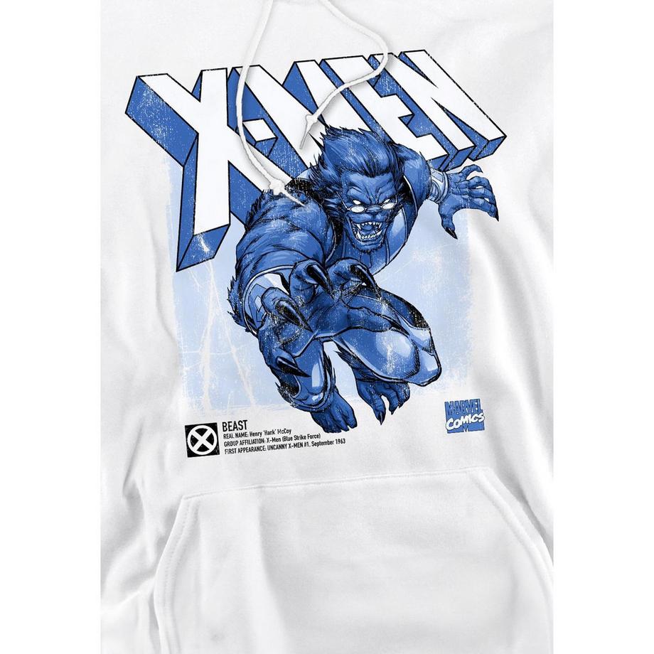MARVEL X-Men Beast Felpa con Cappuccio Grafica  