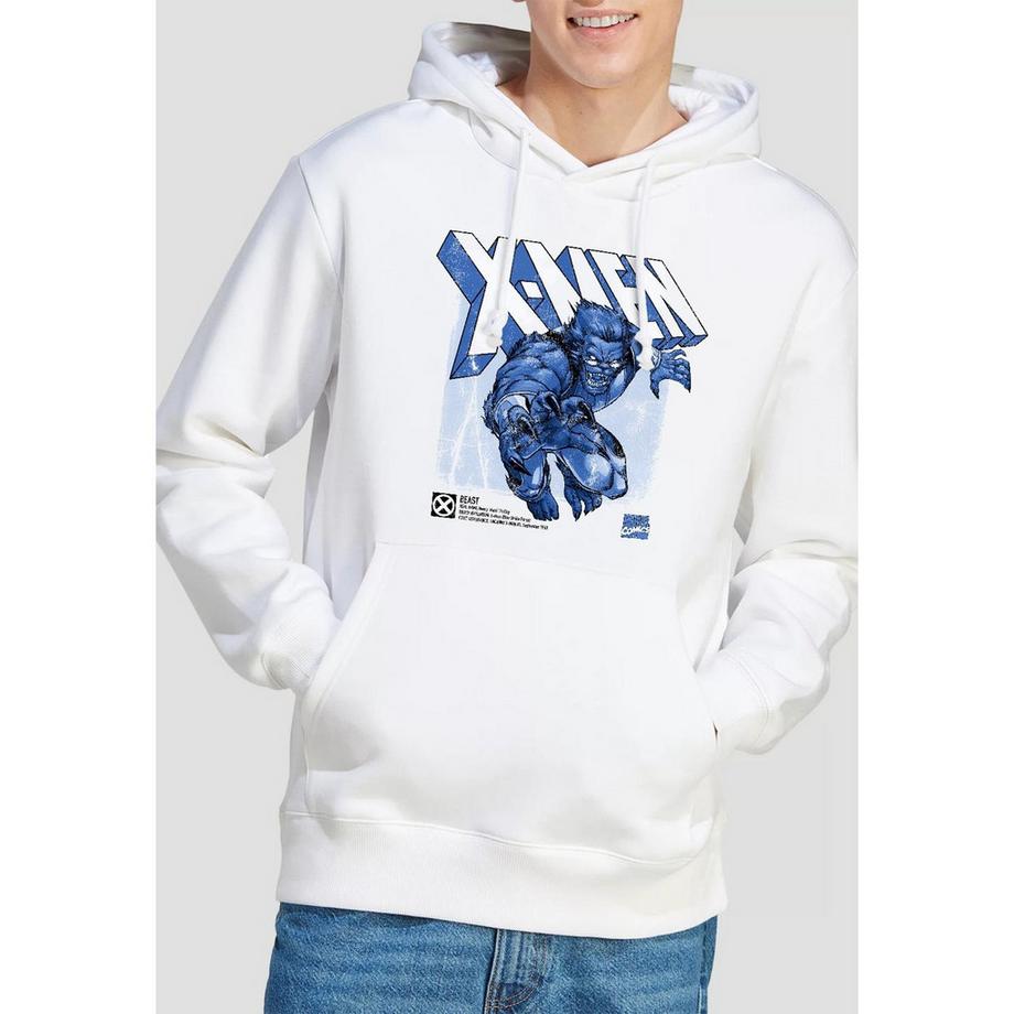 MARVEL X-Men Beast Felpa con Cappuccio Grafica  