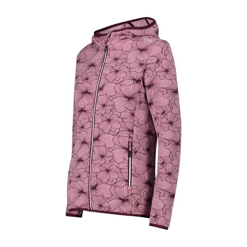 CMP Veste Polaire Stretch à Capuche Femme  
