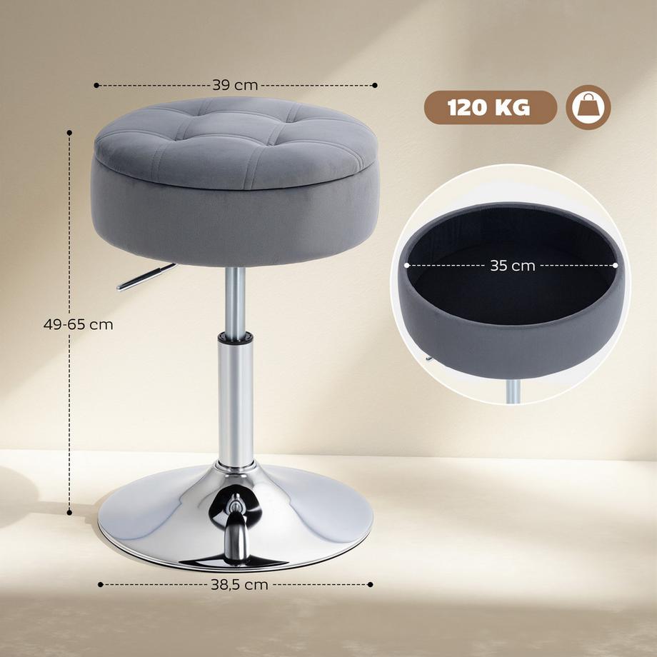 HOMCOM tabouret de bar  