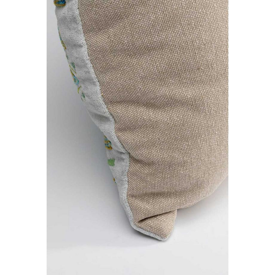 KARE Design Coussin Desna Patchwork vert 60x35  