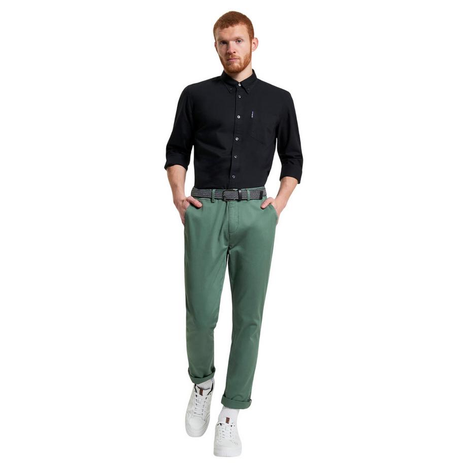 BEN SHERMAN Camicia Oxford Maniche Lunghe  