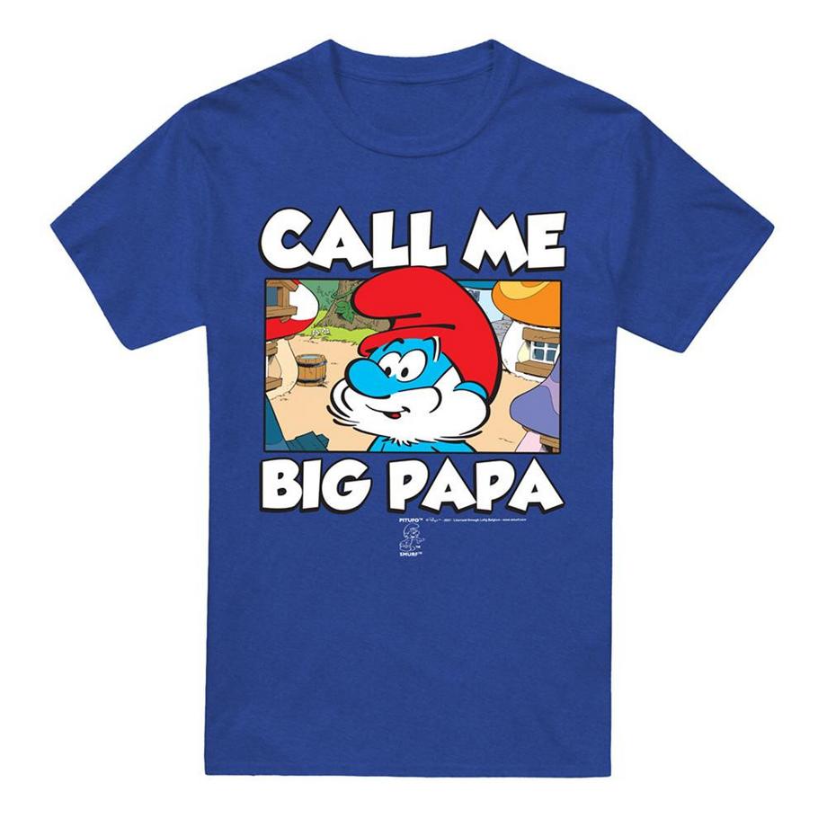 Call Me Big Maglietta Grande Puffo