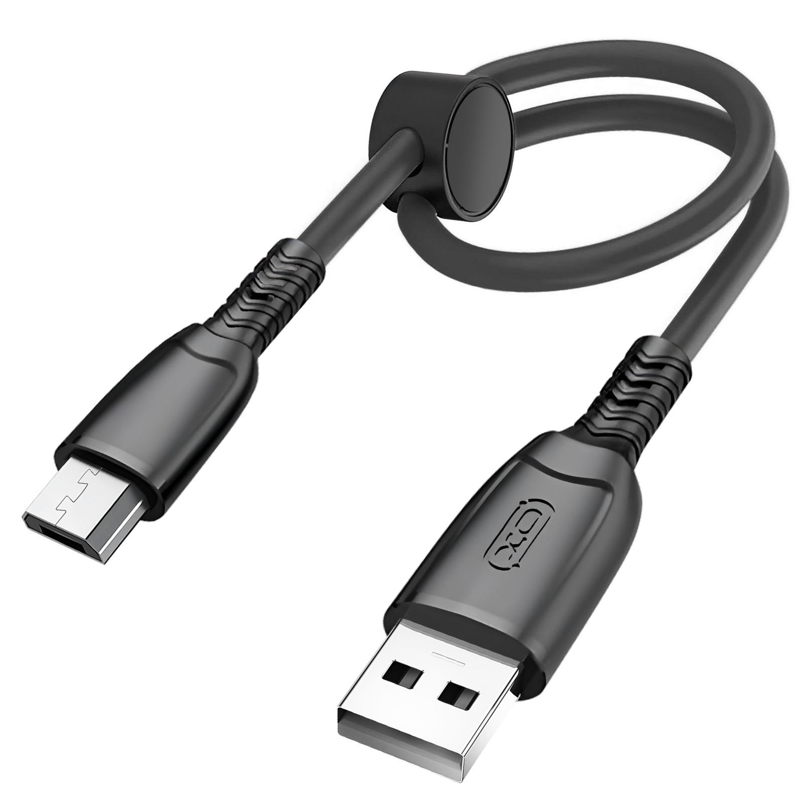 Avizar  Cavo da USB a Micro-USB 6A nero 