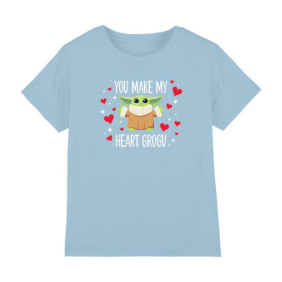 T-ShirtMotif Grogu You Make My Heart