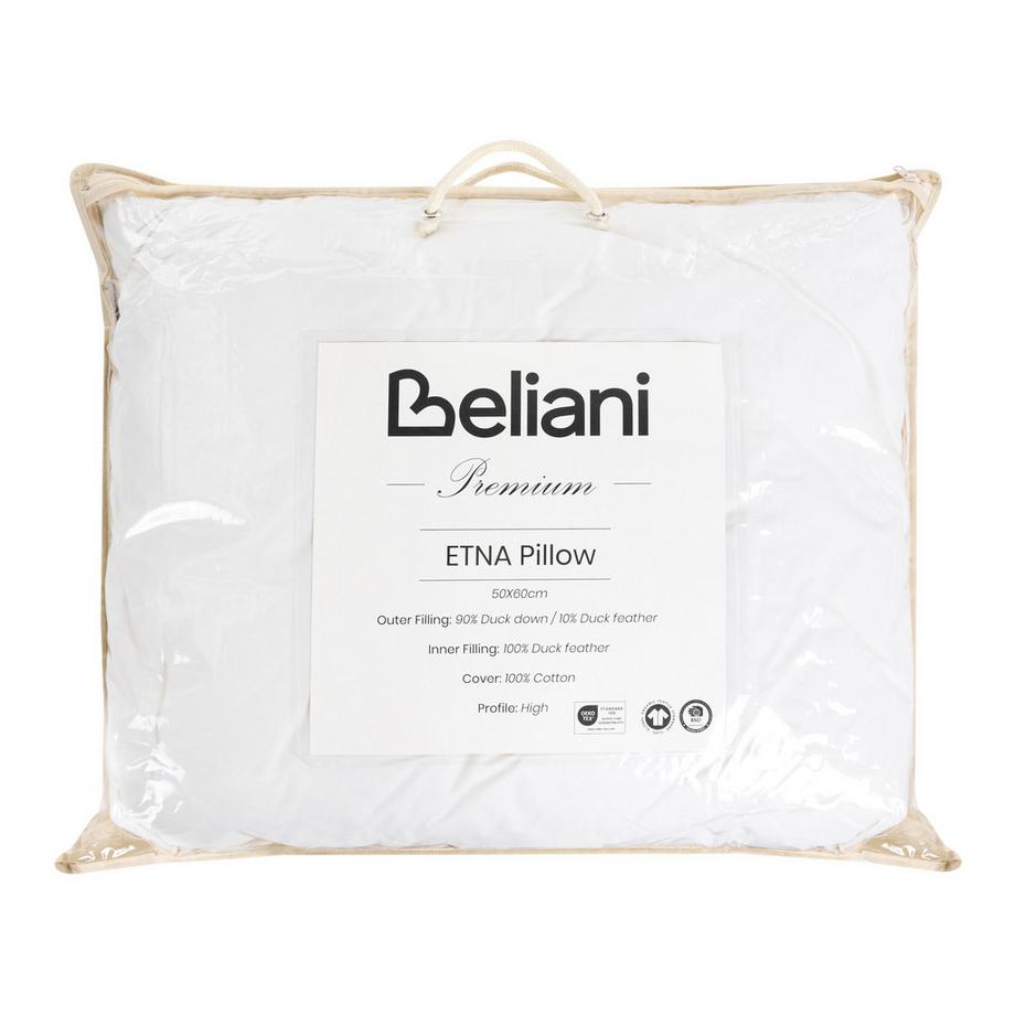 Beliani ETNA Cuscino 3 Camere Cotone  