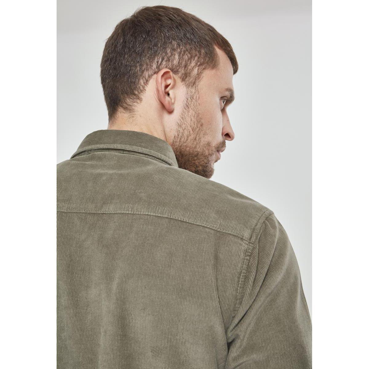 URBAN CLASSICS Chemise en Velours Côtelé  