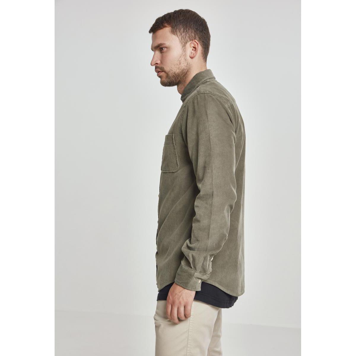 URBAN CLASSICS Chemise en Velours Côtelé  