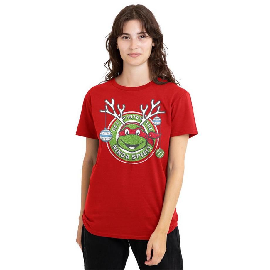 TEENAGE MUTANT NINJA TURTLE T-Shirt Get Into The Ninja Spirit  