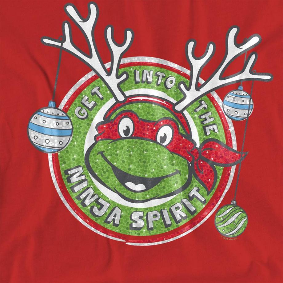 TEENAGE MUTANT NINJA TURTLE T-Shirt Get Into The Ninja Spirit  