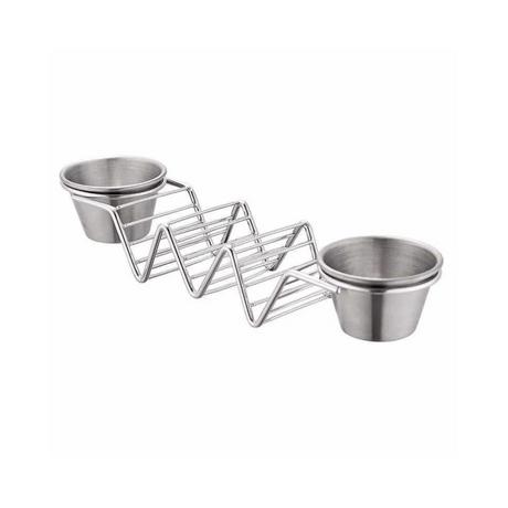 Herzberg Porte-taco avec bols  