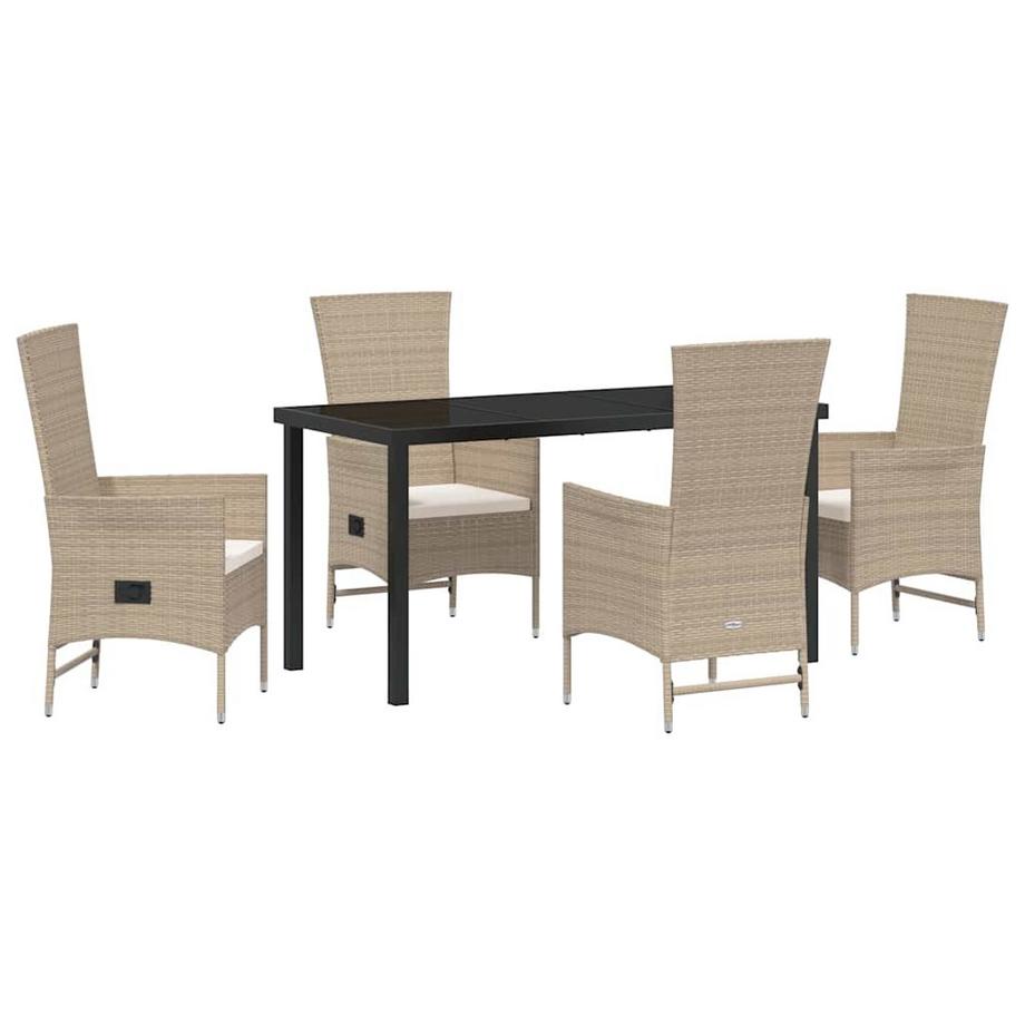 Ensemble de jardin poly rattan