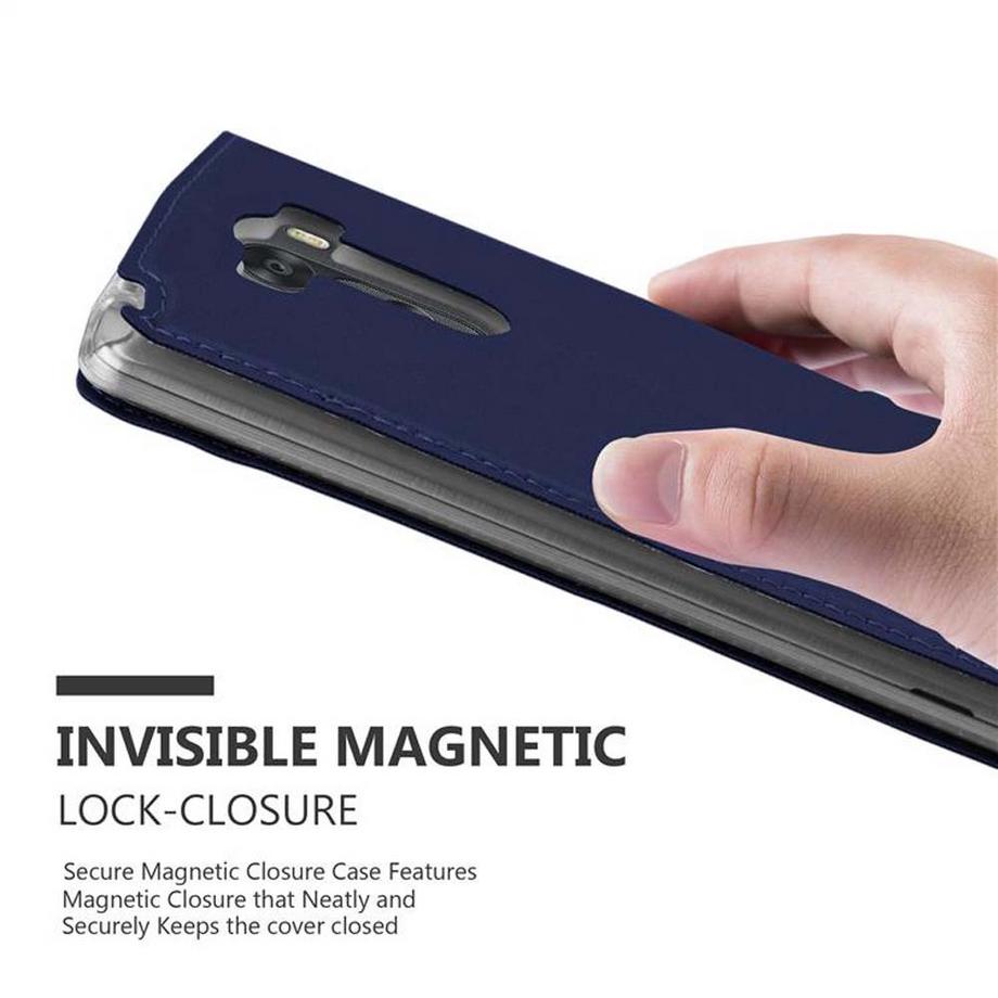 Cadorabo  Housse compatible avec LG G3 - Coque de protection avec fermeture magnétique, fonction de support et compartiment pour carte 