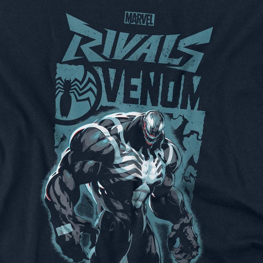 MARVEL  Vanguard Maglietta Veleno Simbiotico Manica Lunga 