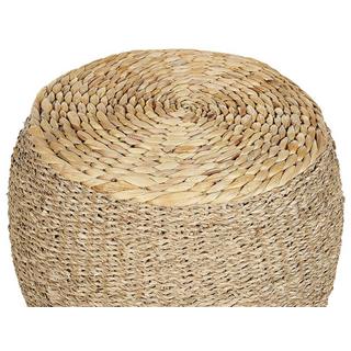 Beliani Pouf en Herbier marin Boho HAIPHONG  