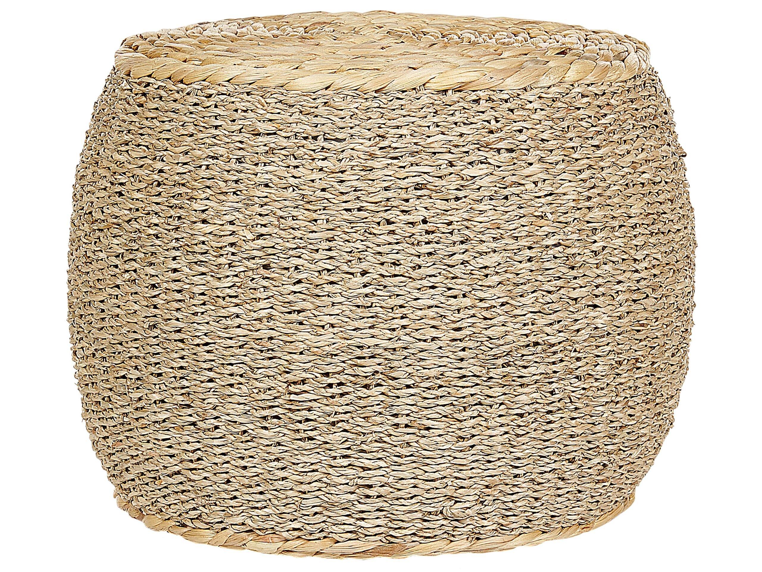 Beliani Pouf en Alghe marine Boho HAIPHONG  