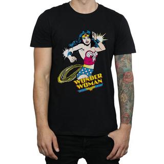 Wonder Woman Wonder Woman Lasso Logo Imprimé Graphique T-Shirt  