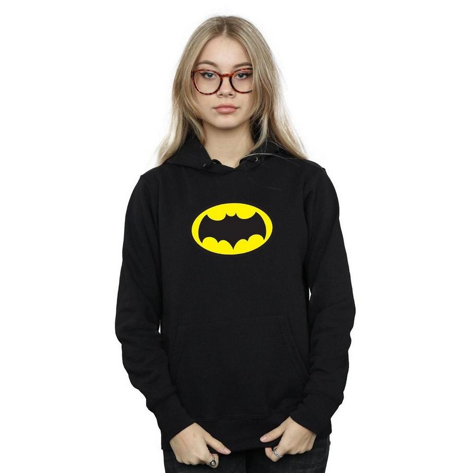 DC COMICS Batman Logo Felpa con cappuccio  