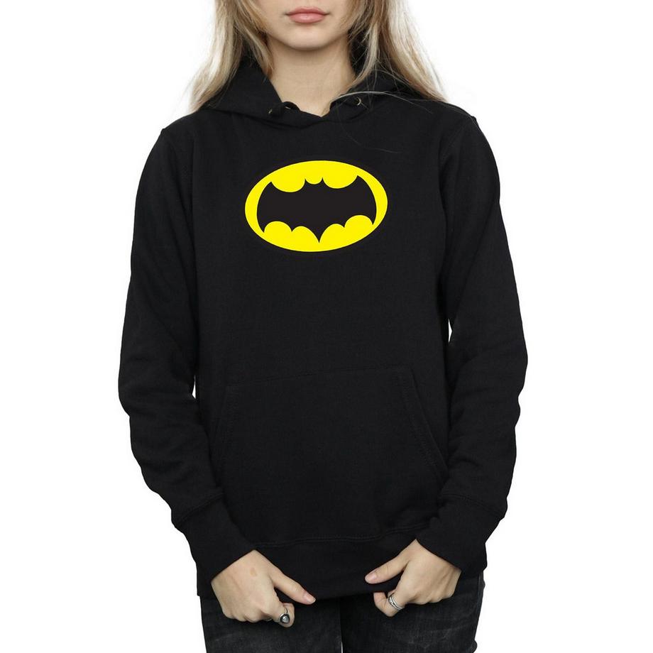 DC COMICS Batman Logo Felpa con cappuccio  