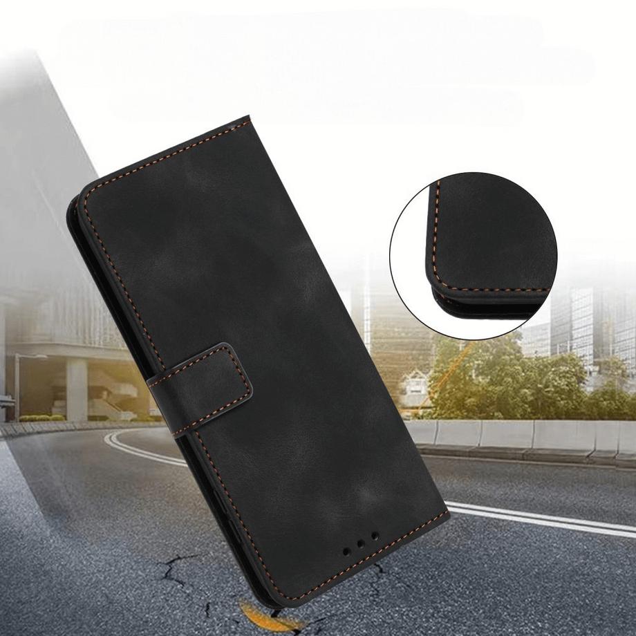 Cover-Discount  Galaxy A36 5G / A56 5G – Wildleder Look Etui im Vintage Design 