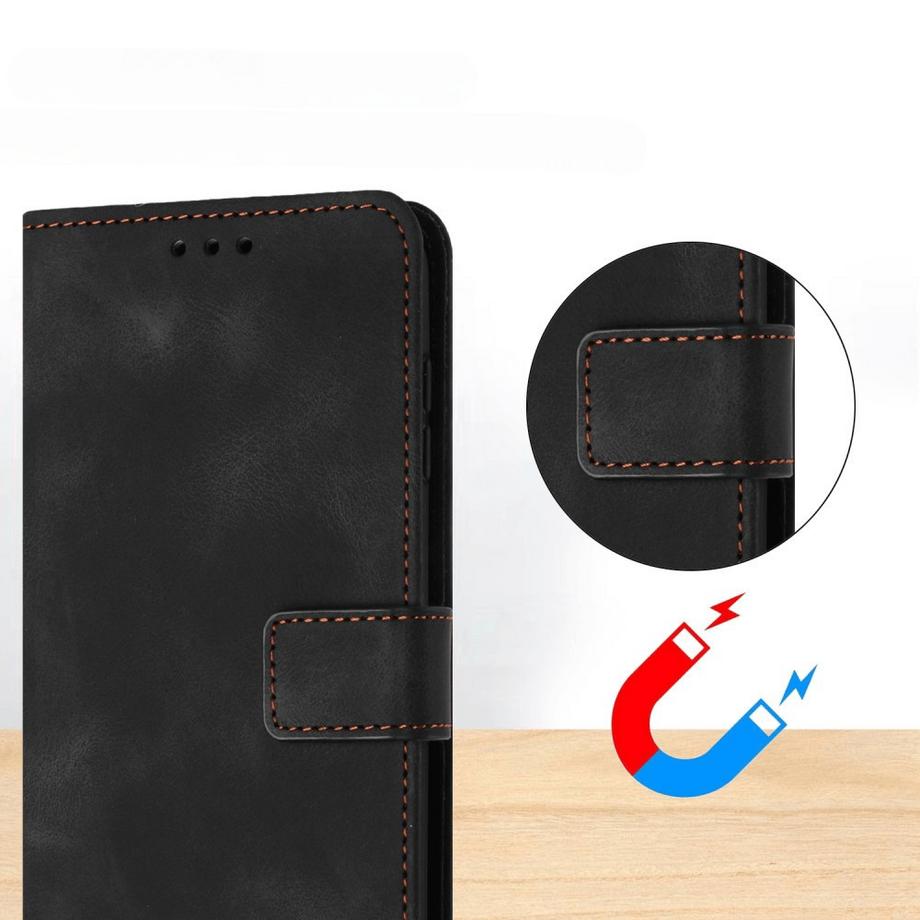 Cover-Discount  Galaxy A36 5G / A56 5G – Wildleder Look Etui im Vintage Design 