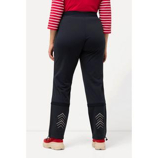 Ulla Popken  Pantalon technique imperméable, tissu Powerstretch, ceinture élastique 