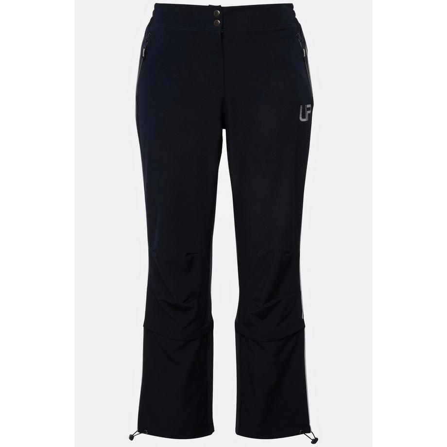 Ulla Popken Pantaloni funzionali Powerstretch idrorepellenti con cintura elastica  
