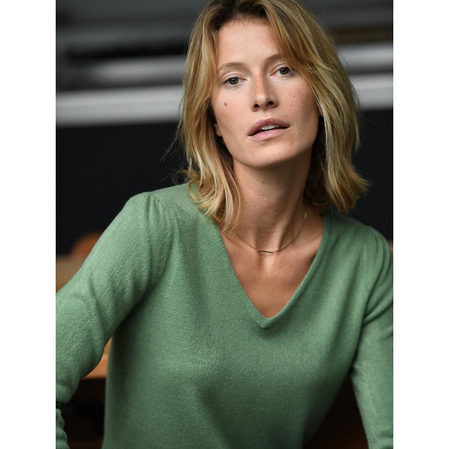 La Redoute Collections Pull Col V Manches Longues  