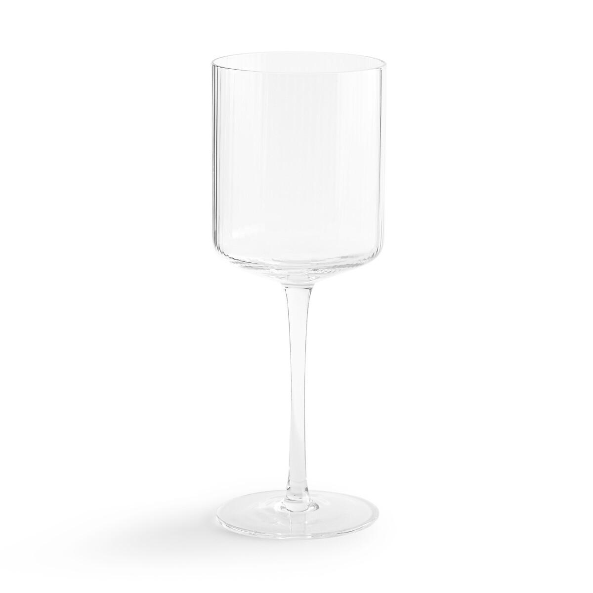 La Redoute Intérieurs  Lot de 6 verres à vin en verre strié 