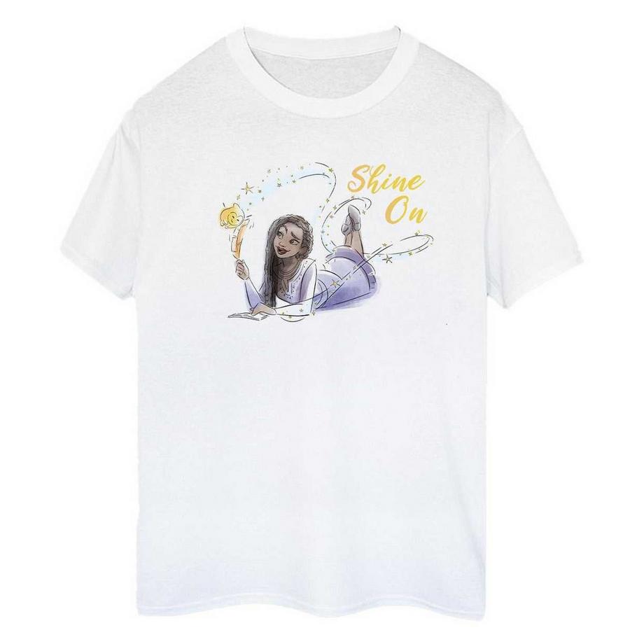 Shine On T-Shirt, , Boyfriend Locker Geschnitten