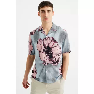 WE Fashion  Chemise Regular Fit À Motif Homme 