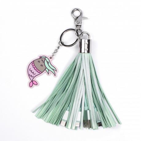 PUSHEEN  Tech 3in1 USB Ladekabel "Tassel" 