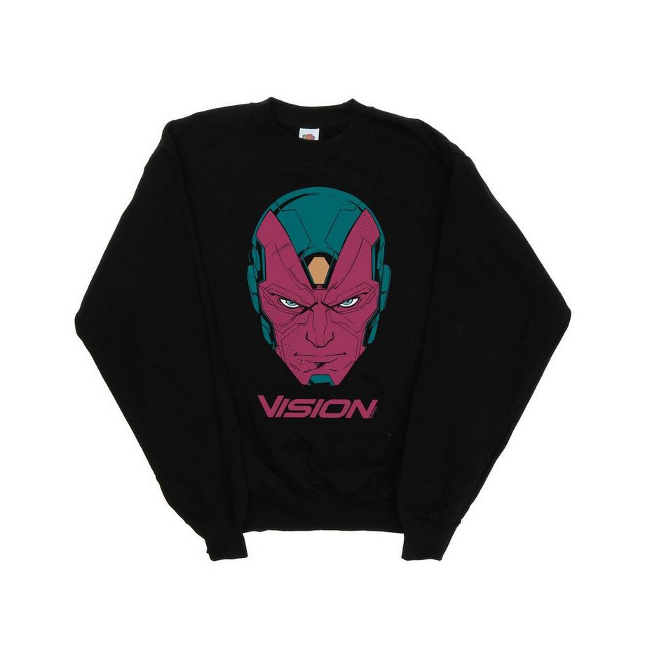 MARVEL Avengers Vision Grafikdruck Sweatshirt  