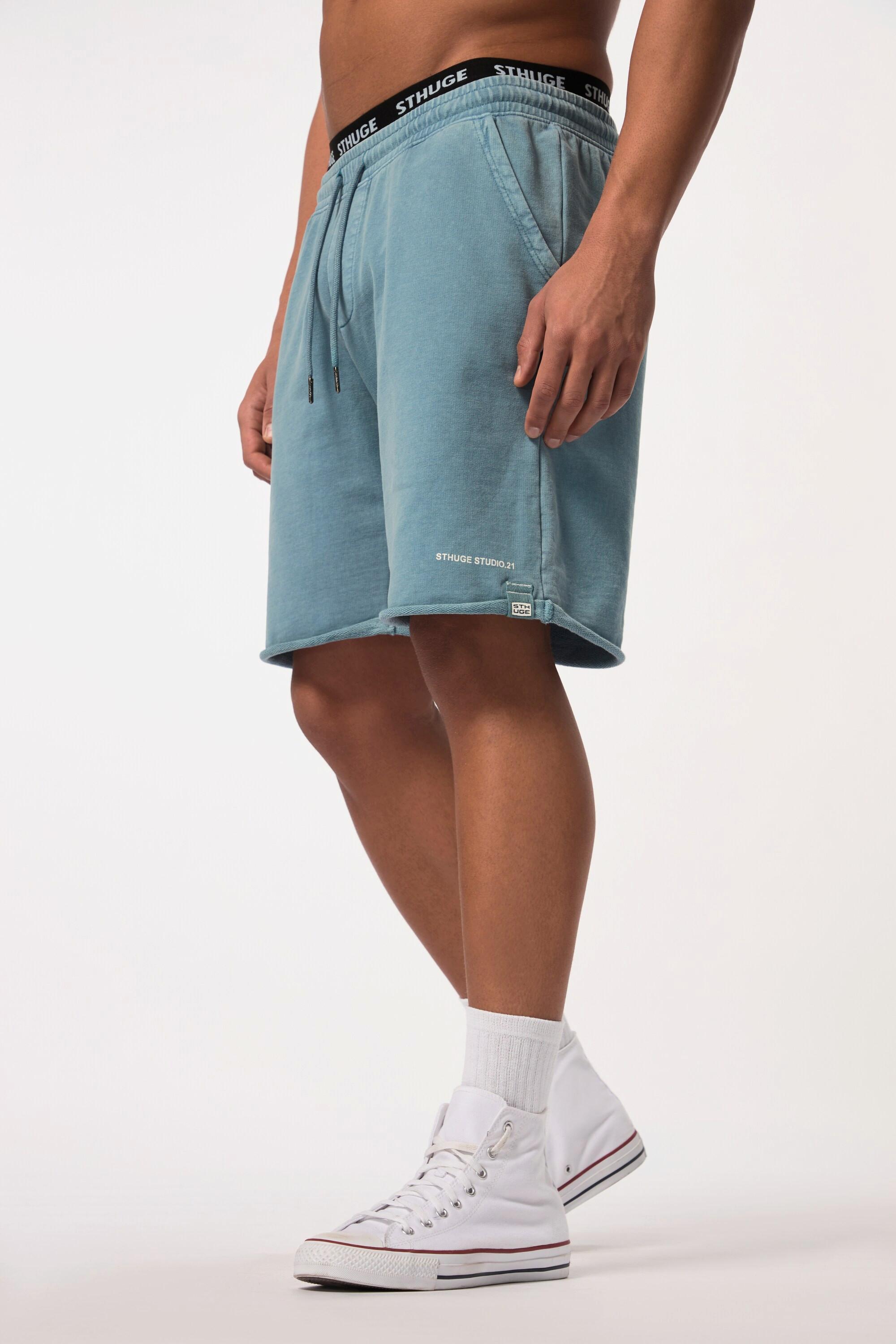 Sthuge Sweat Bermuda Elastikbund Vintage Look  