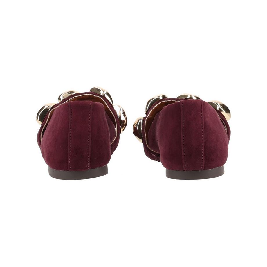 STEVE MADDEN Ballerinas mit Goldfarbenem Ornament  