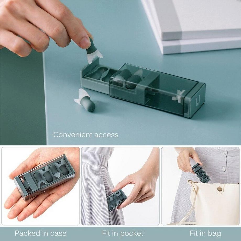 HOD Health and Home  Lärmstündungsohrstöpsel Sound blockieren Ohrstöpsel 