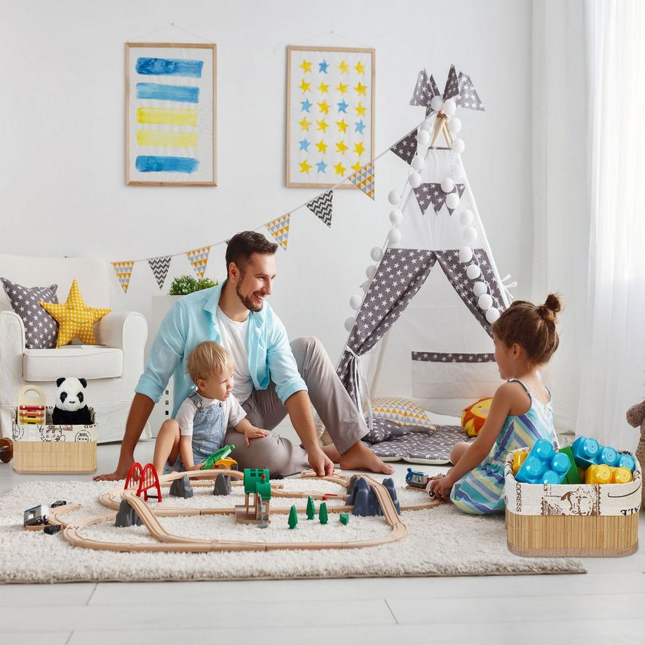 B2X Cestini portaoggetti - set da 4  