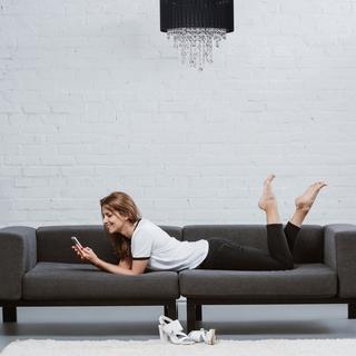 Northio Deckenleuchte Organza Kristall  