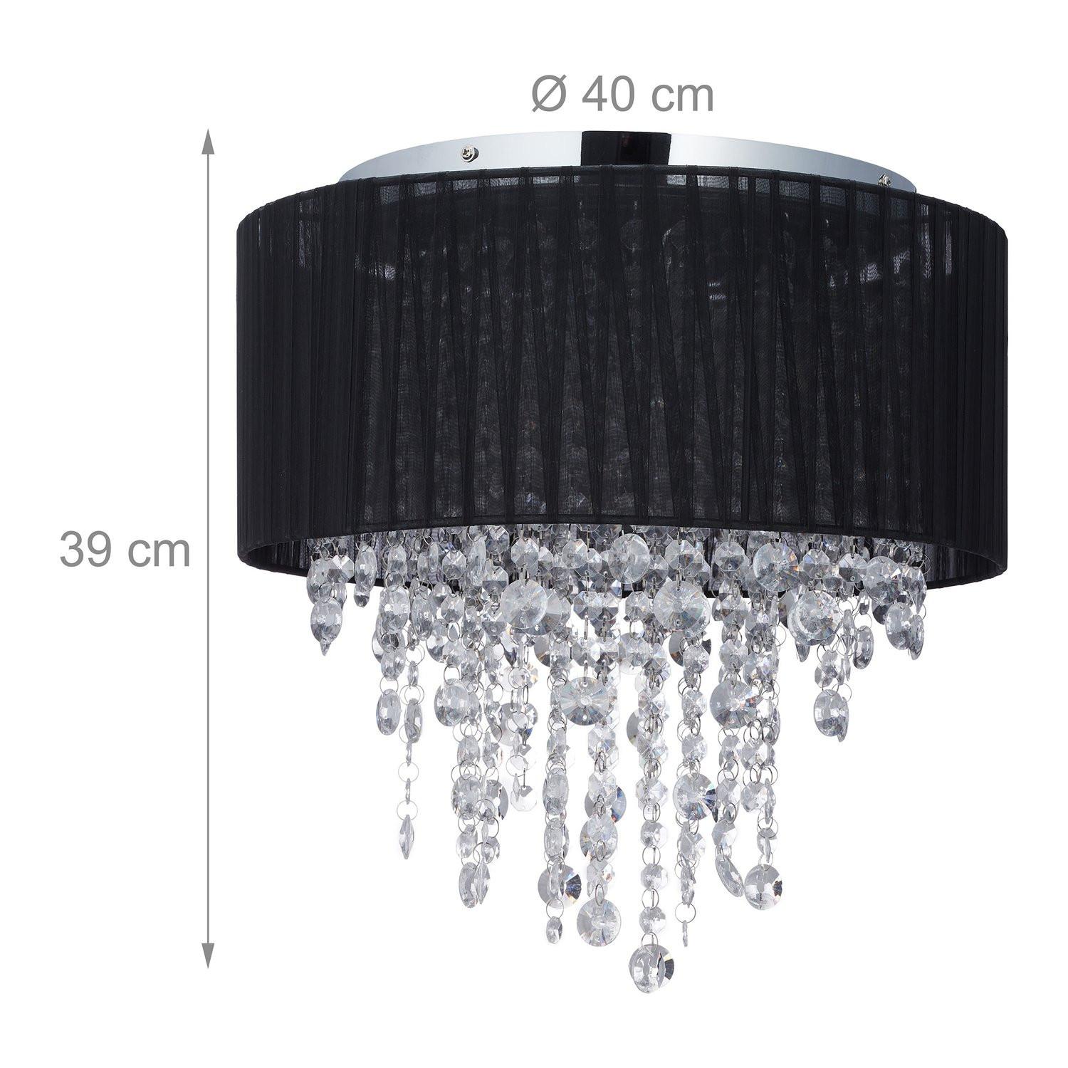 Northio Deckenleuchte Organza Kristall  