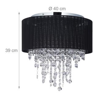 Northio Deckenleuchte Organza Kristall  