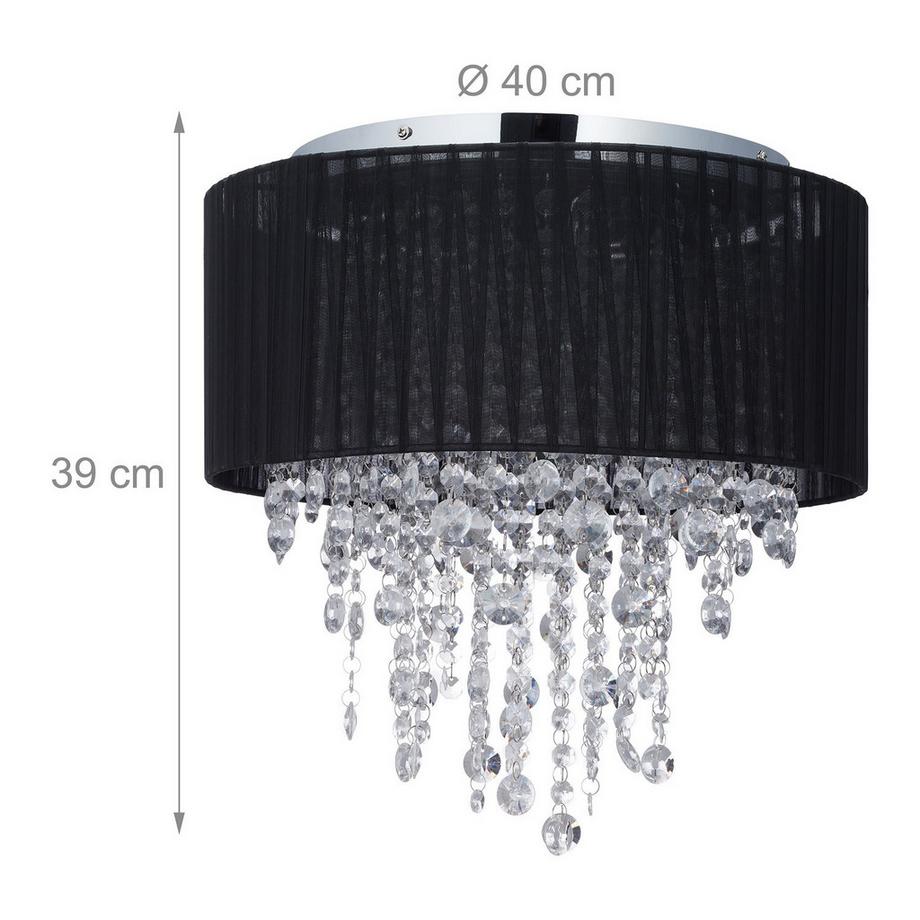 Northio Deckenleuchte Organza Kristall  