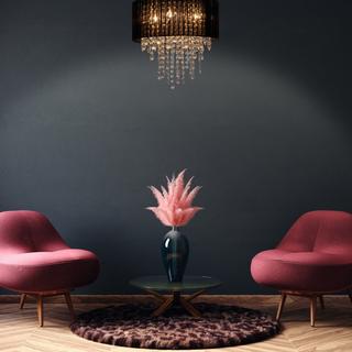 Northio Deckenleuchte Organza Kristall  