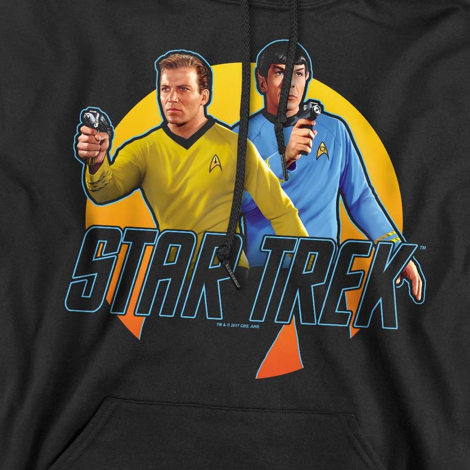 Star Trek Phasers Ready Felpa con Cappuccio  