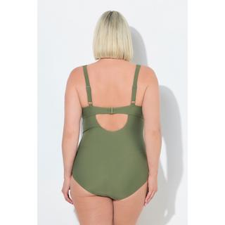 Ulla Popken Costume da bagno coppe morbide ferretto spalline regolabili riciclato  
