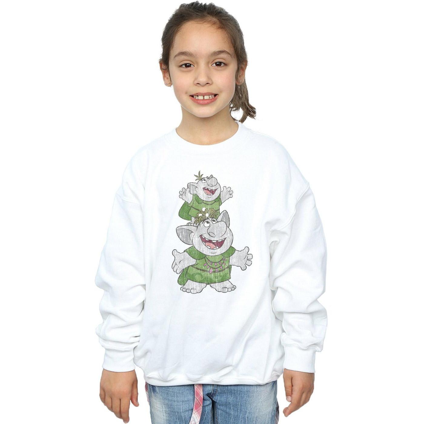 Disney  Frozen Handstacking Trolls Sweatshirt 