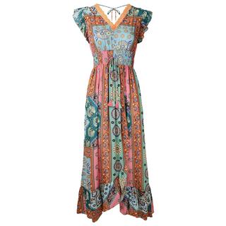 Joe Browns  Robe Maxi Dentelle Patchwork 