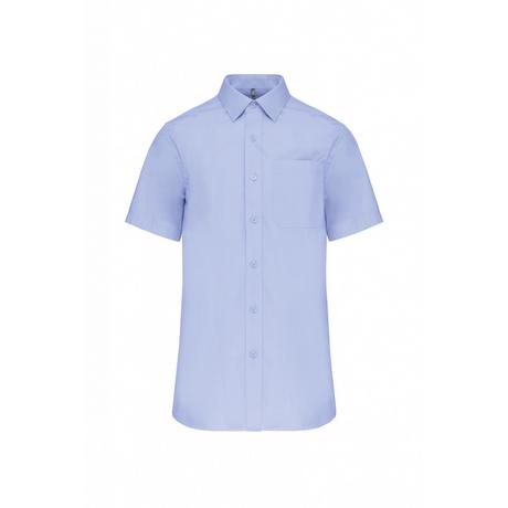 Kariban Popeline Kurzarmhemd  