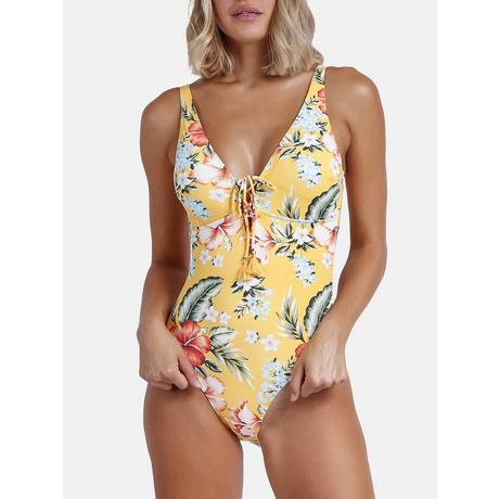 Admas  Maillot de bain une pièce préformé Yellow Garden 