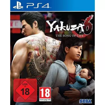 Yakuza 6: The Song of Life, PS4 Standard PlayStation 4